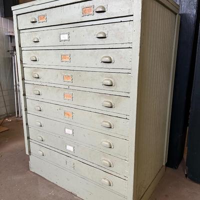 Solid Work Shop 9 Drawer Dresser