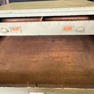 Solid Work Shop 9 Drawer Dresser