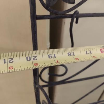 Wrought Metal Multi-Shelf Plant Stand Choice B