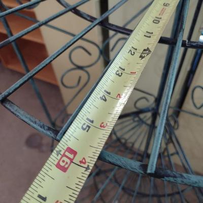 Wrought Metal Multi-Shelf Plant Stand Choice C