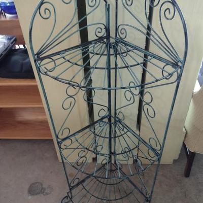 Wrought Metal Multi-Shelf Plant Stand Choice C