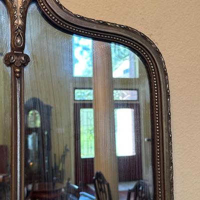Antique Silvery Goldish Mirror