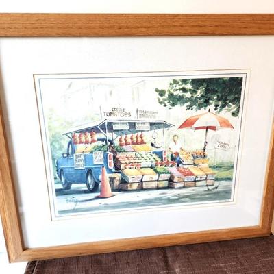 Lot #37L New Orleans Artist Peter Briant Signed/Numbered Print