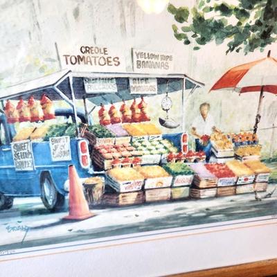Lot #37L New Orleans Artist Peter Briant Signed/Numbered Print