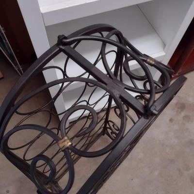 Metal Wine Rack