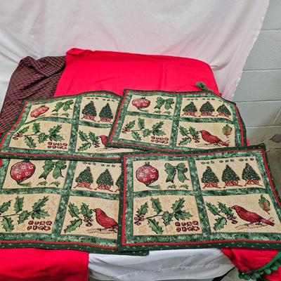 Christmas Linens, Plates, Decor & More (BS-JS)