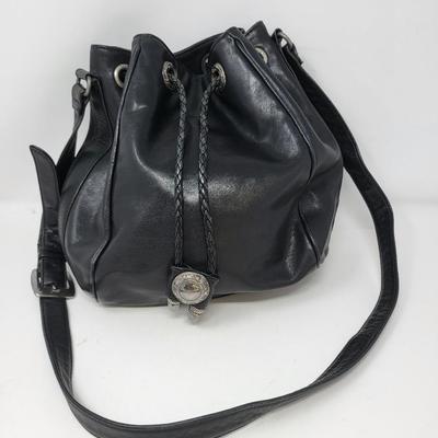 Black Leather Handbags Duo Fossil, Chaos,