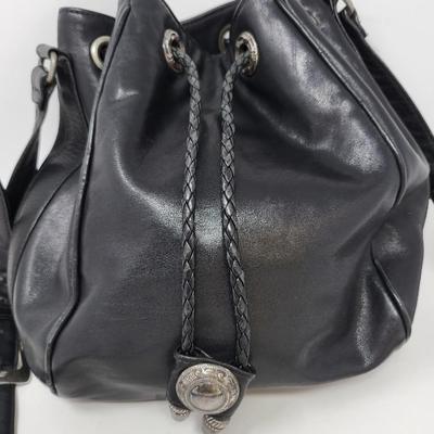 Black Leather Handbags Duo Fossil, Chaos,