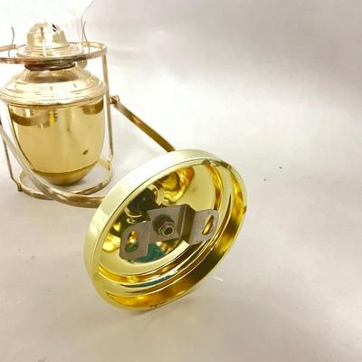 1432 Brass Boat Oil Lamp / Lantern
