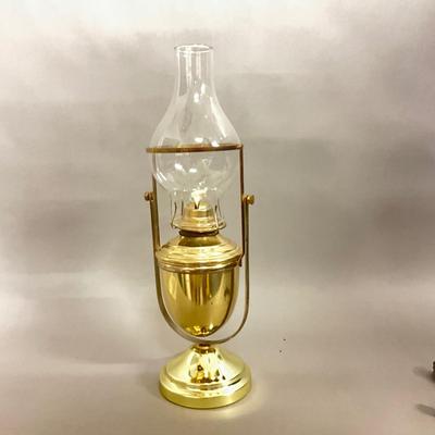 1432 Brass Boat Oil Lamp / Lantern