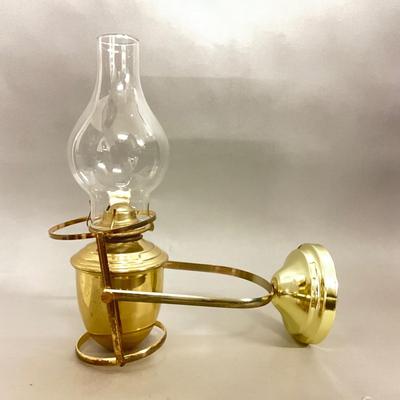 1432 Brass Boat Oil Lamp / Lantern