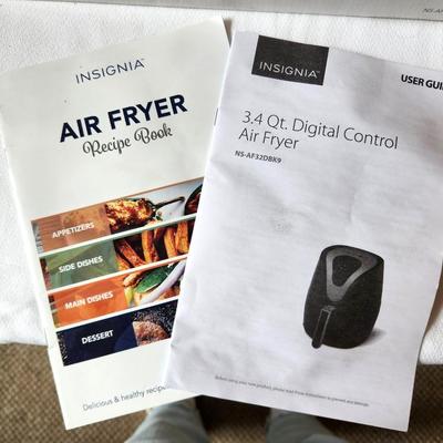 Lot #43 Insignia 3.4 Qt Air Fryer - New in Box