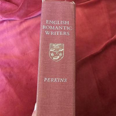 English Romantic Writers By Perkins