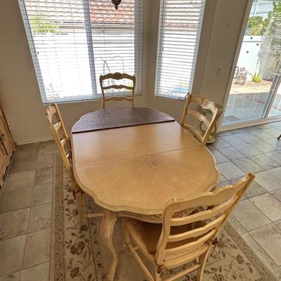 Tables And Six Chairs