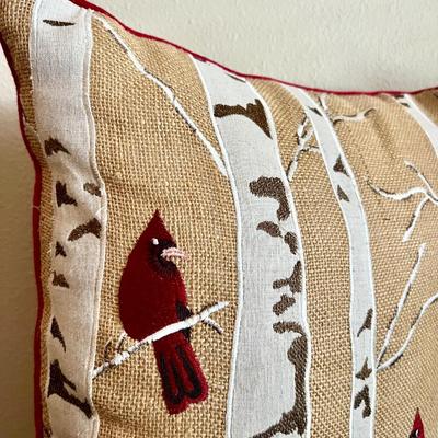 Four Decorative Throw Pillows