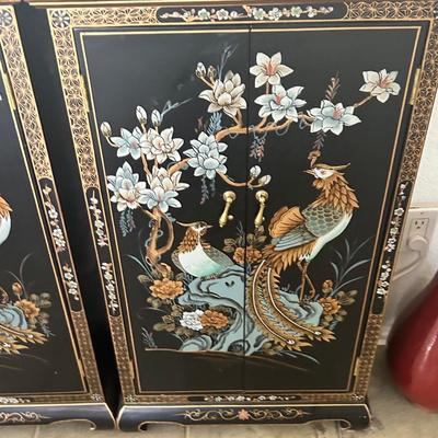 Two decorative Oriental Cabinets