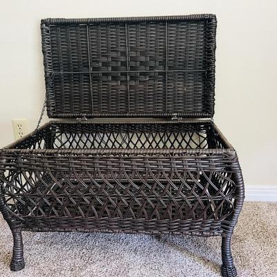 Westbrook All-Weather Wicker Storage Coffee Table