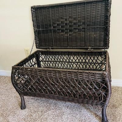 Westbrook All-Weather Wicker Storage Coffee Table