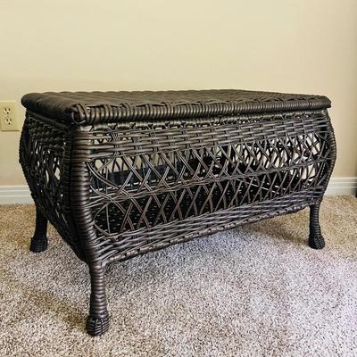 Westbrook All-Weather Wicker Storage Coffee Table