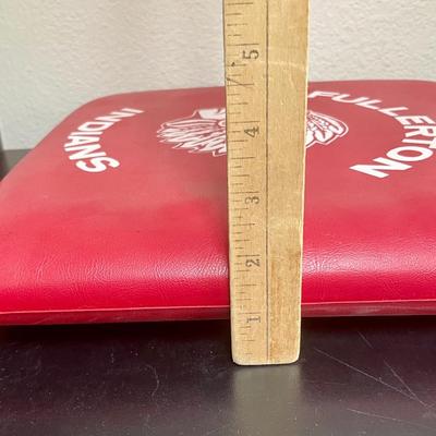 Vintage Stadium Seat Cushion Fullerton High School Indians