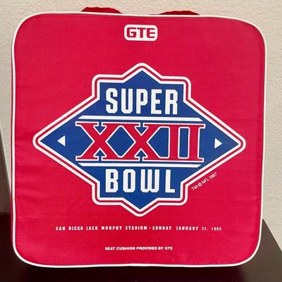 Super Bowl XXII Padded Seat Cushion