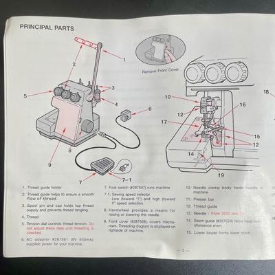 Singer Tiny Serger Overedging Machine
