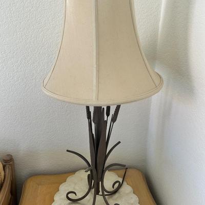 Cattails Metal Lamp