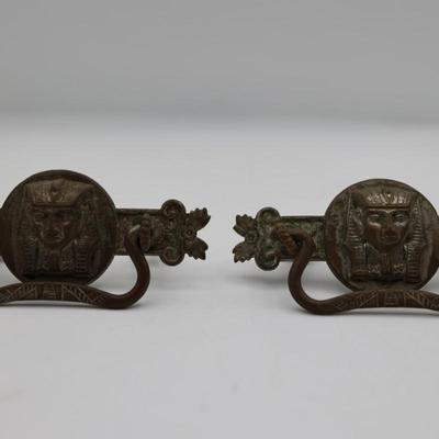 Antique Pharaoh Drawer Pulls (2)