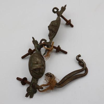 Antique Pharaoh Drawer Pulls (2)