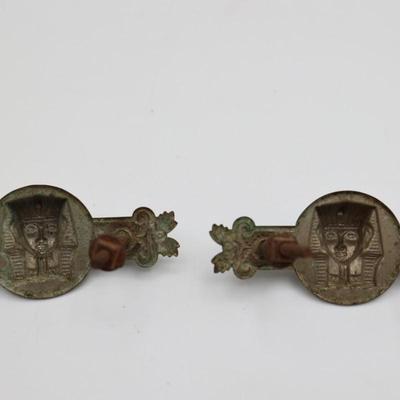 Antique Pharaoh Drawer Pulls (2)