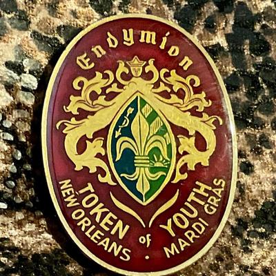Endymion oval heavy doubloon, 1980 Broadway on parade