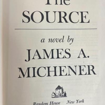 Vintage Book Pair: Caravans and The Source by James A. Michener