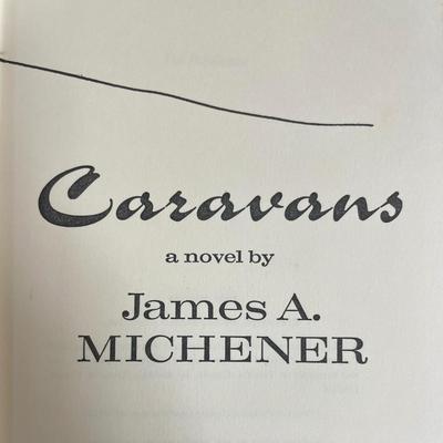 Vintage Book Pair: Caravans and The Source by James A. Michener