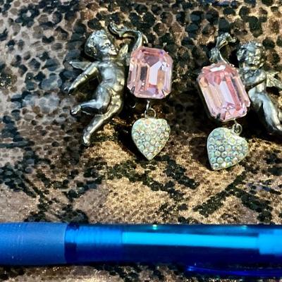 Lot of clip on earrings