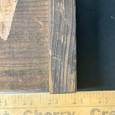 Rustic Wooden Inspirational Sign Ice Cream theme