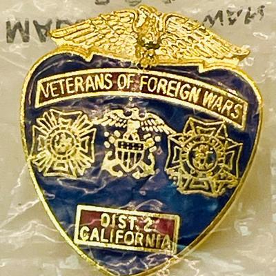 Veterans of Foreign Wars Lapel Pin