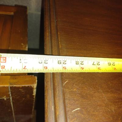 Tall Wooden Four Drawer Dresser