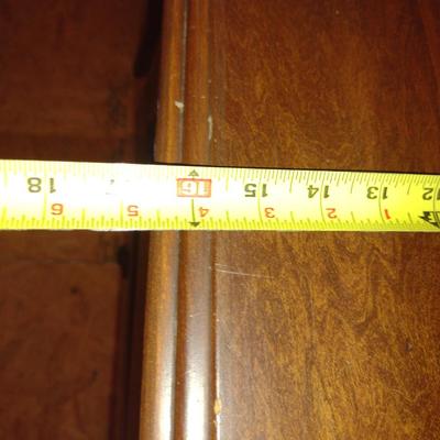 Tall Wooden Four Drawer Dresser