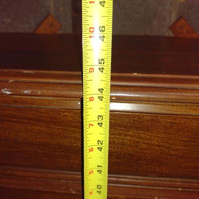 Tall Wooden Four Drawer Dresser