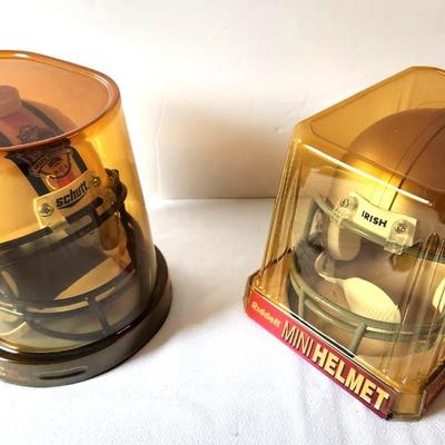 Lot #45 Ruddell Mini Helmet - Notre Dame/ Shutt Helmet Auburn