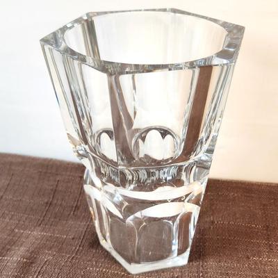 Lot #48 Lovely Crystal BACCARAT "Edith" Vase - heavy