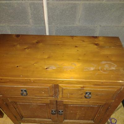 Wooden Storage Cabinet