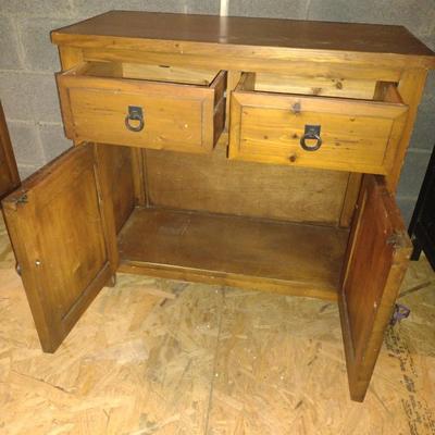 Wooden Storage Cabinet