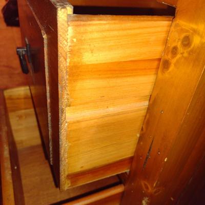 Wooden Three Drawer Cabinet