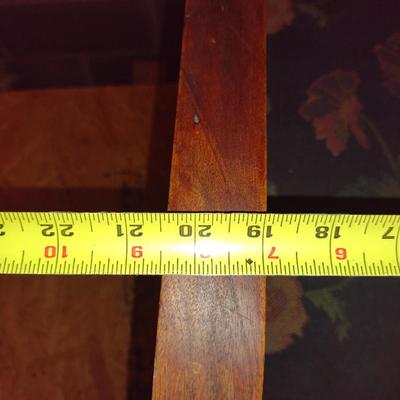 Vintage Wood Framed Upholstered Chair