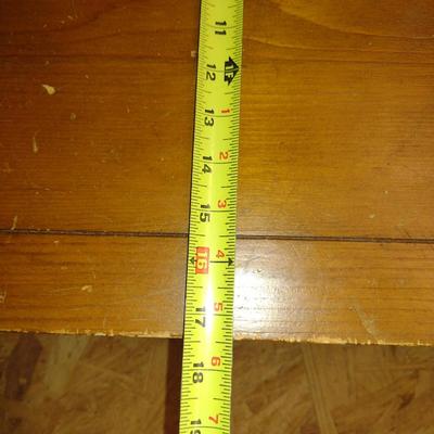 Wooden Chest with Faux Drawer Design