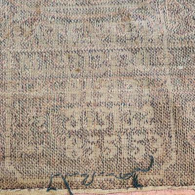 Vintage Prayer Rug 27x50