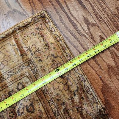 Vintage Prayer Rug 27x50