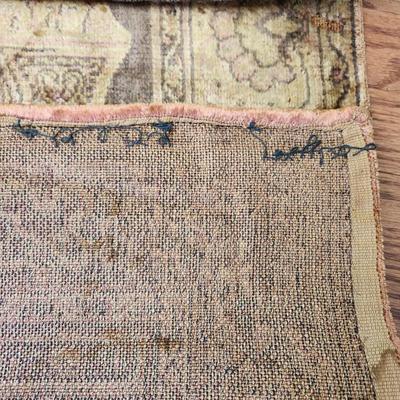 Vintage Prayer Rug 27x50
