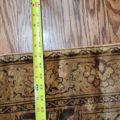 Vintage Prayer Rug 27x50